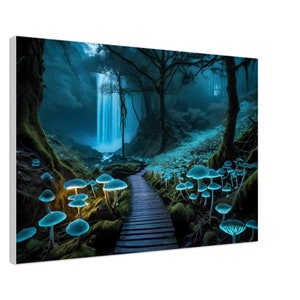 Enchanted Luminescenc Canvas