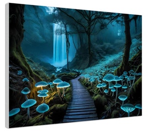 Enchanted Luminescenc Canvas