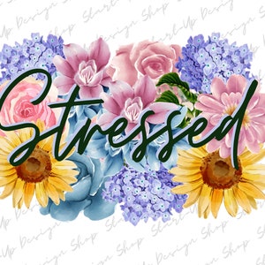 Gestreste PNG, Bloem PNG, Zonnebloem PNG, Rose Png, Floral Digital Download, Gestreste Digitale Download, Sublimatie Gestrest, Gestreste Png