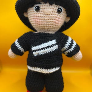 BTS Jung Kook Mic Drop BAM! crocheted doll
