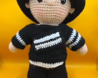 BTS Jung Kook Mic Drop BAM! crocheted doll