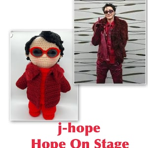 BTS j-hope Hope On The Stage hand-crocheted doll