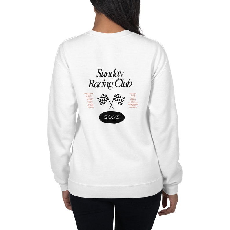 2023 F1 Grid Crewneck - Formula 1 Motorsport - Minimal Trendy F1 Sweatshirt