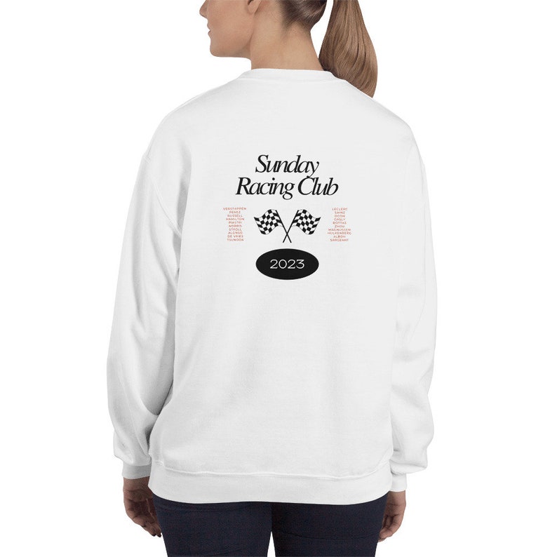 2023 F1 Grid Crewneck - Formula 1 Motorsport - Minimal Trendy F1 Sweatshirt