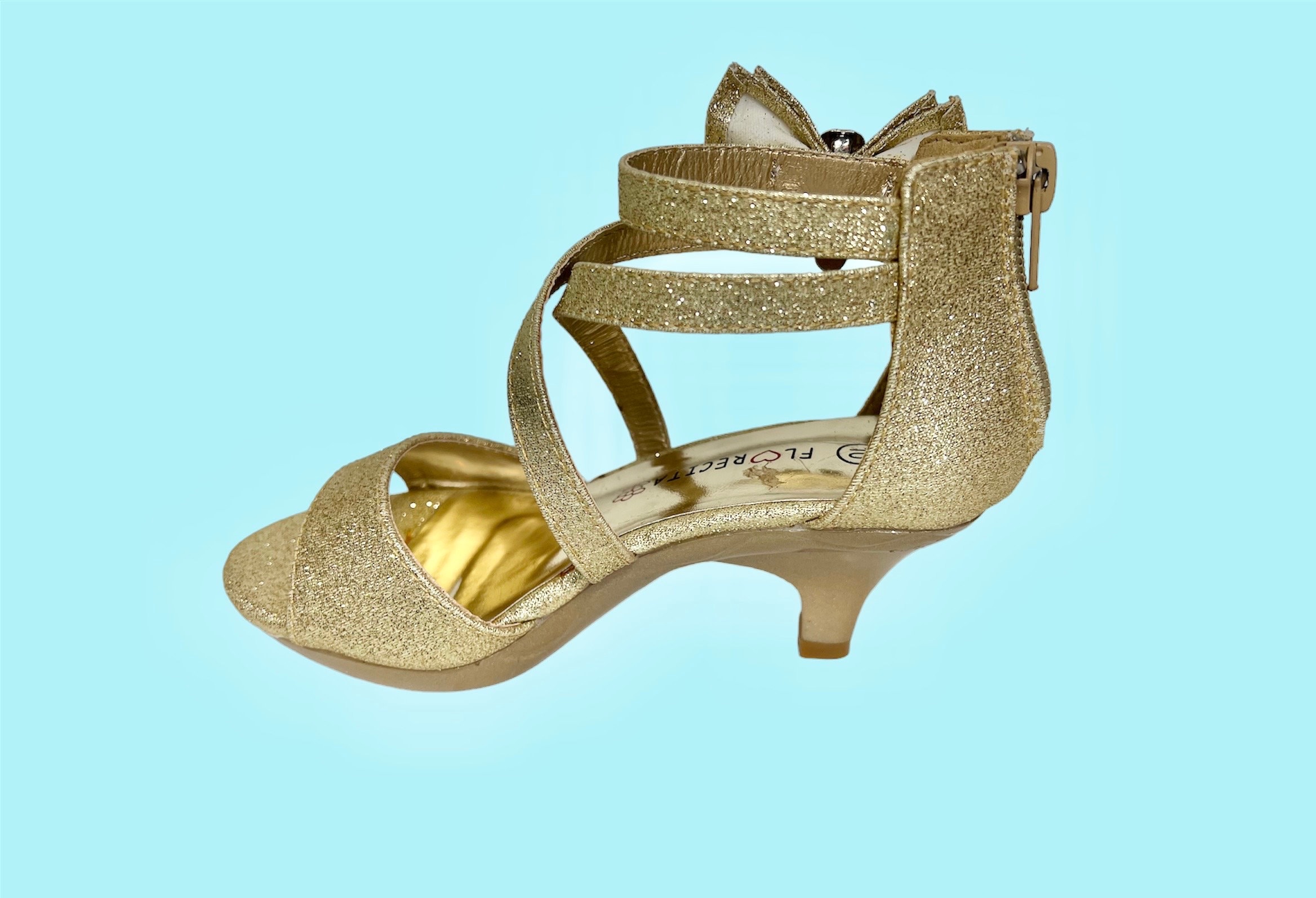 Little Girls High Heel Shoes Kids High Heels Childrens High Heels Gold