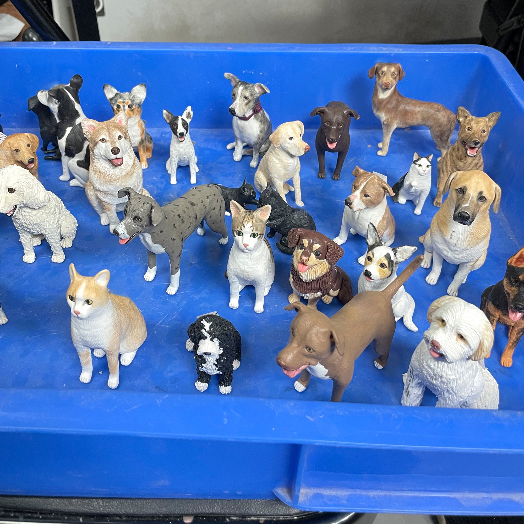 Custom Pet Figurine Cake Topper – Handmade Dog & Cat Wedding Cake Decoration, Personalized Pet Portrait Sculpture - View #10