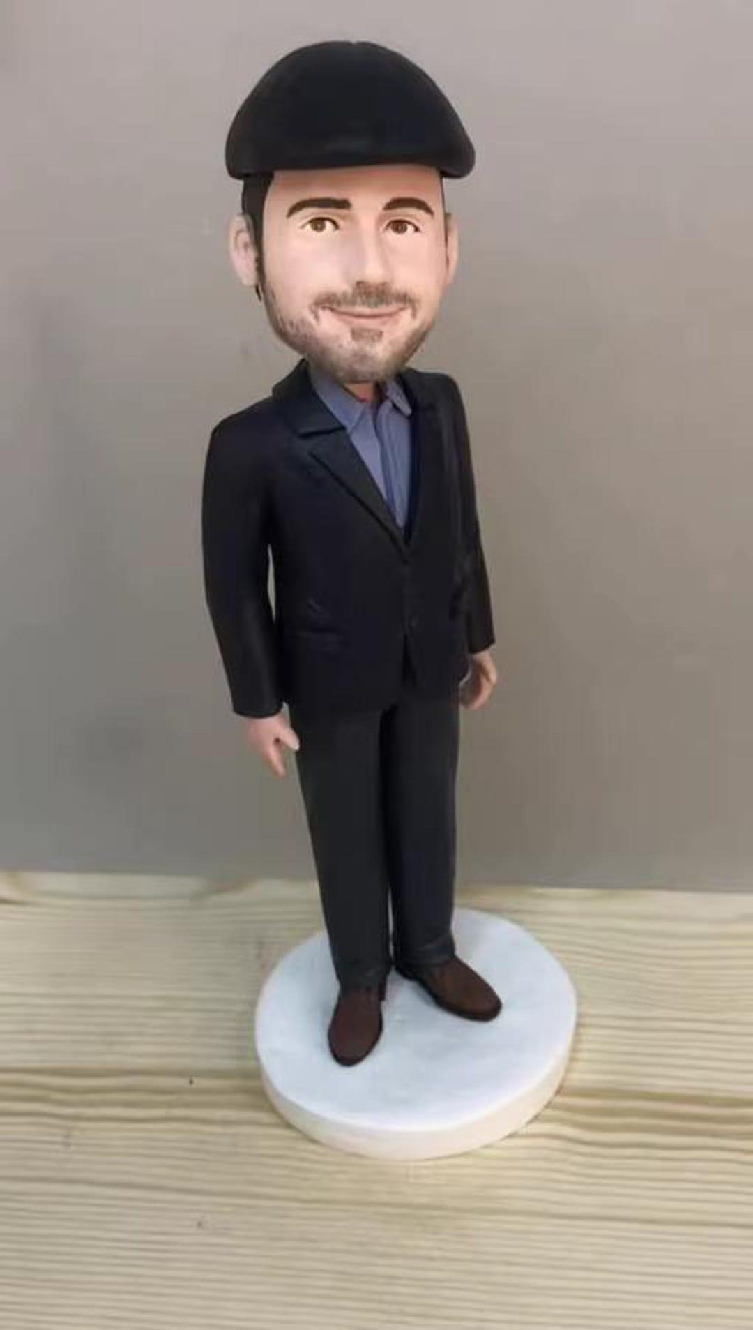 Custom 3D Engineer Bobblehead Statue: Personalized Polymer Clay ...
