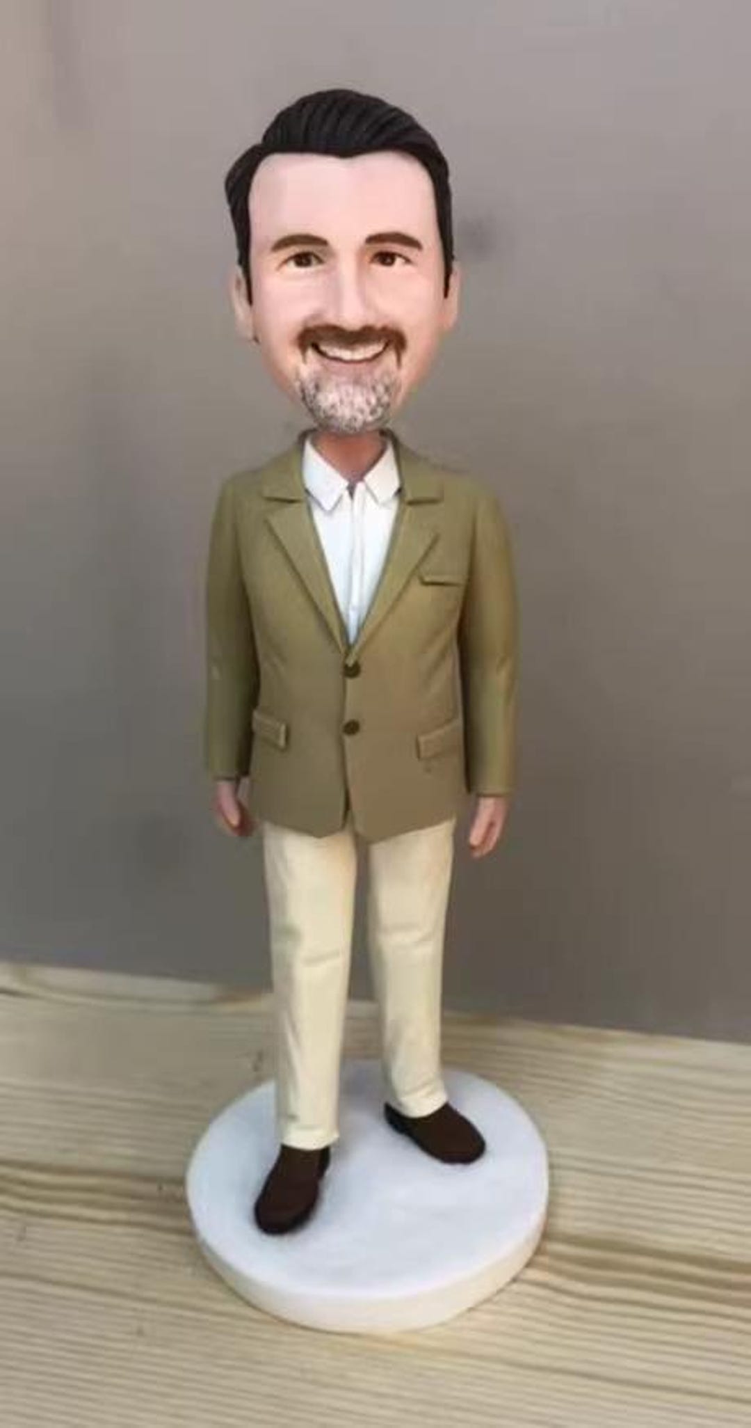 Custom 3D Engineer Bobblehead Statue: Personalized Polymer Clay ...