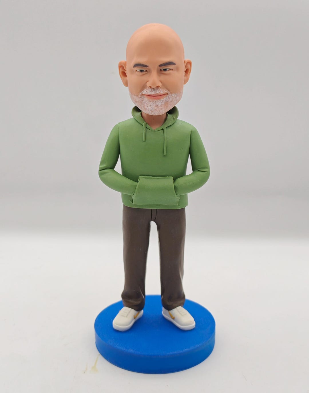 Custom 3D Engineer Bobblehead Statue: Personalized Polymer Clay ...