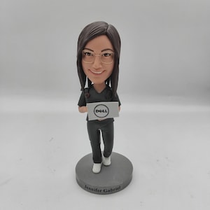 Custom Bobblehead: Personalized Doctor/Nurse/Banker, Leader Gift