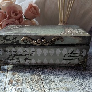 Napkin Rings Wood Box - &quot;Lighthouse&quot;