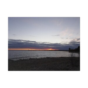 Matte Canvas, Stretched, 0.75&quot;