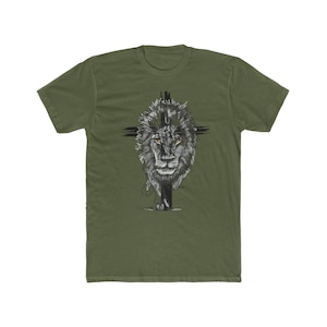 Lion of Judah Men&#39;s Cotton Crew Tee