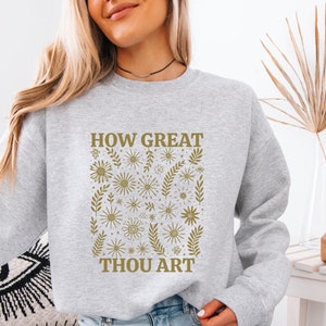 Faithful Sweatshirt: Christian Bible Verse Apparel