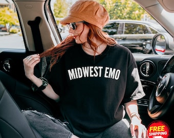 Midwest Emo Comfort Colors Tee | Pop Punk T-Shirt