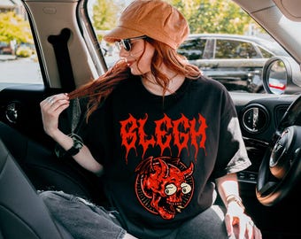 Blegh Shirt Comfort Colors® Screamo Metalcore Tee