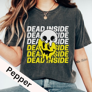 Dead Inside Shirt, Emo Shirt, Metalcore Shirt, Emo Clothes, Emo, Emo Band, Emo Gift, Elder Emo Shirt, Gift For Her, Pop Punk Band, Blegh