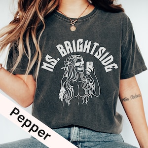 Ms. Brightside Comfort Colors T-shirt: shirt Elder Emo Pop Punk