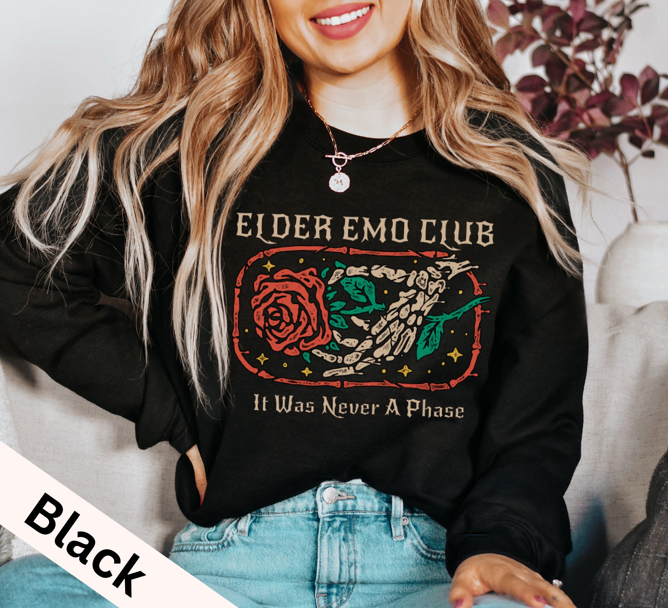 Elder Emo Sweatshirt, Elder Emo Shirt, Mood Apathetic, Emo