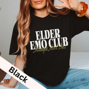 Elder Emo Shirt, Emo Shirt, Emo Kleidung, Emo, Emo Band Shirt, Emo Geschenk, Emo Girl Shirt, Geschenk für sie, Pop Punk, Konzert Shirt, Dead Insider