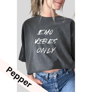 Emo Vibes Only Front, Elder Emo Shirt, When We Were Young Festival, Emo Gift, Emo Tees, Emo T-shirt, Scene, It Was Never A Phase Emo Forever