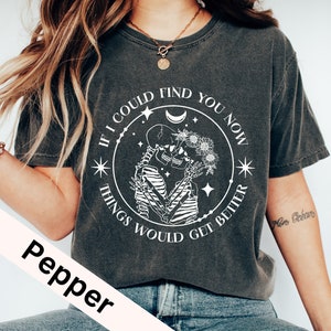Chemise squelette emo aînée, quand nous étions jeunes, cadeau emo, paroles emo, T-shirt emo, chemise scène, Ce n'était jamais une phase, jolie chemise rétro pour elle