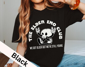 Comfort Colors Emo Lyrics Shirt: Pop Punk Concert Tee