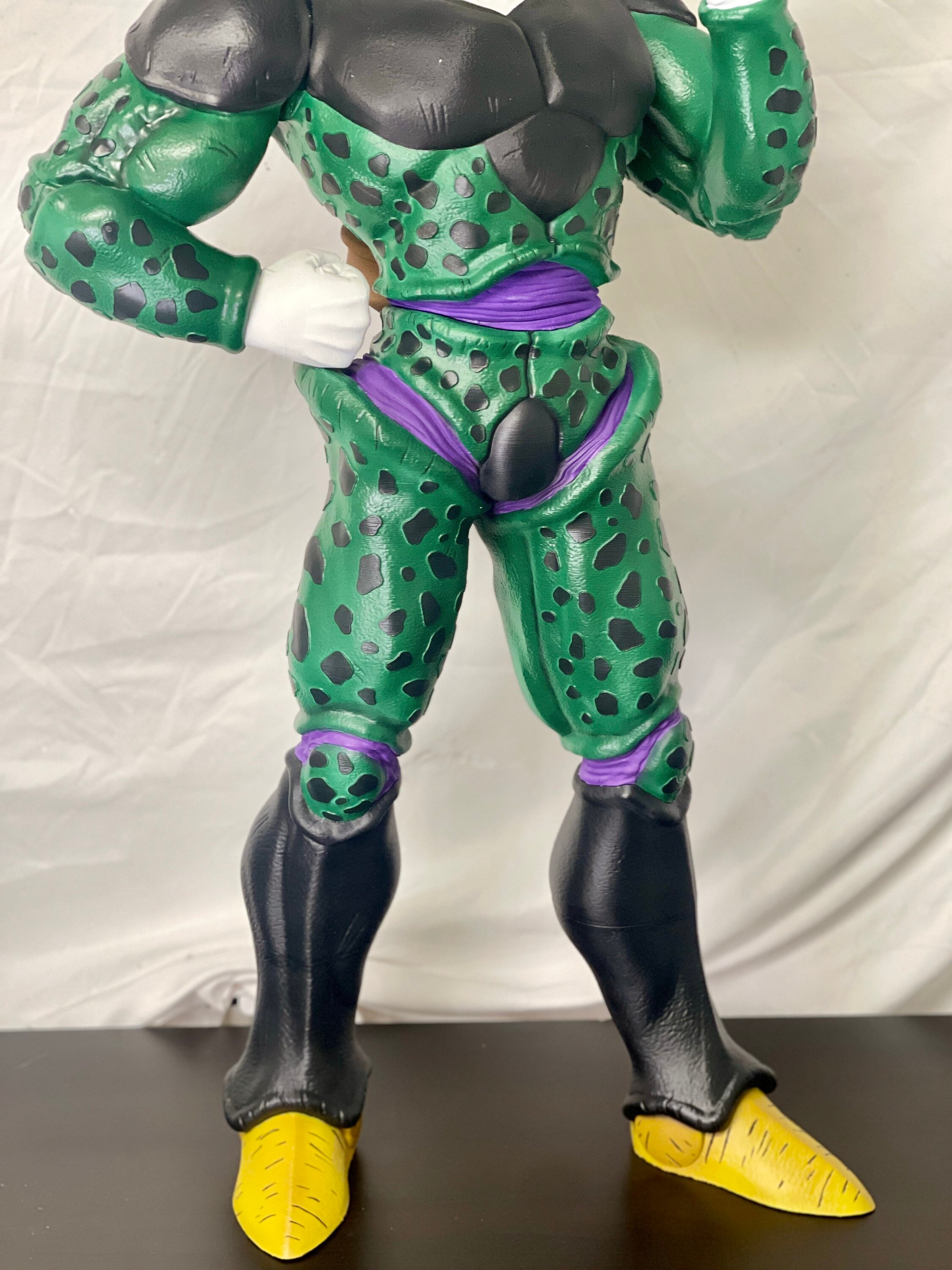 Dragon Ball Z Cell Statue 39 Inches Tall Hand Painted Etsy