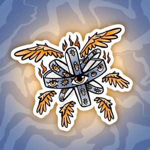 Biblically accurate angel / angel sticker 100% water proof