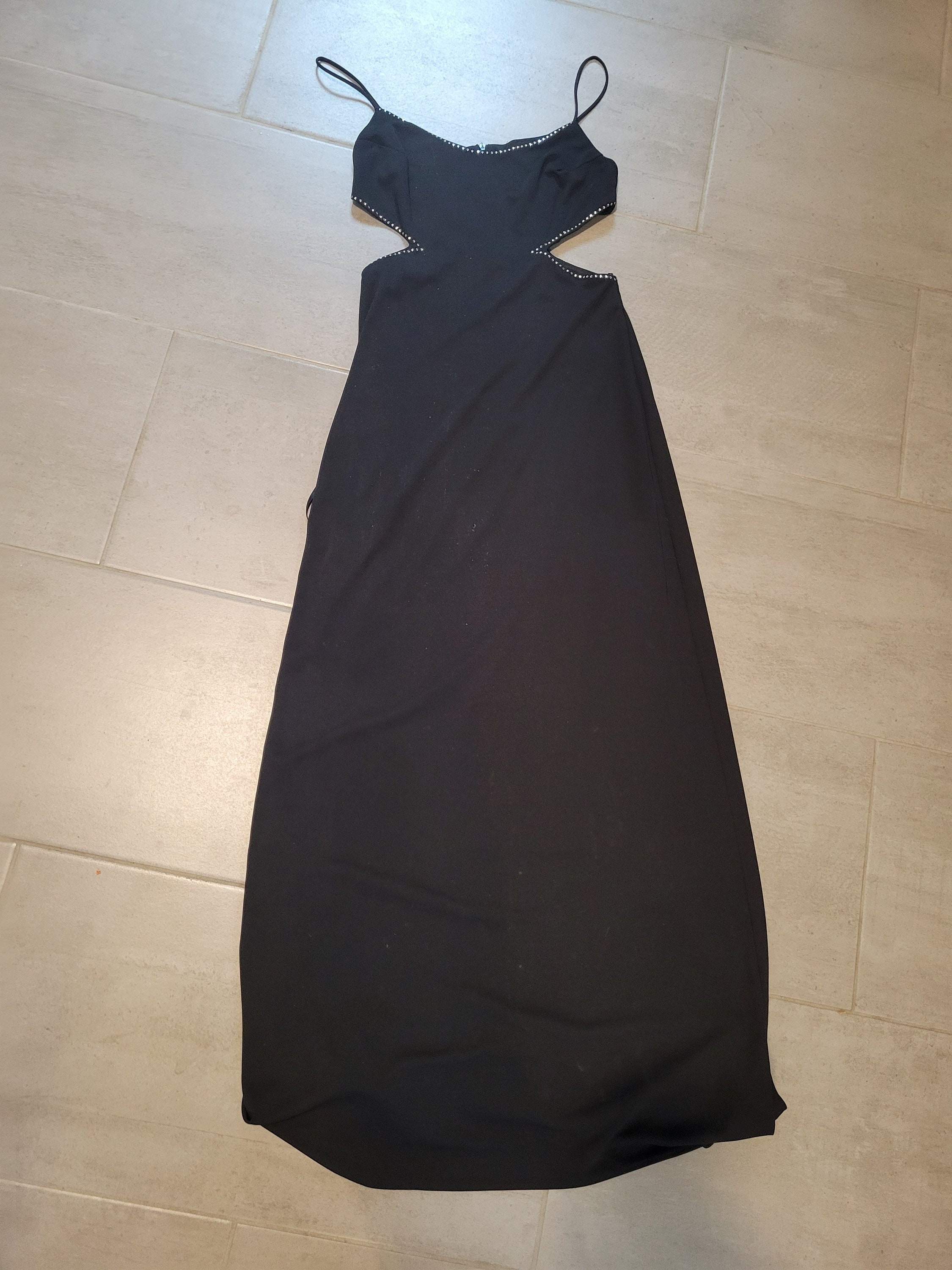 rat and boa black cut out dress Aerie Couture 2005 Dress