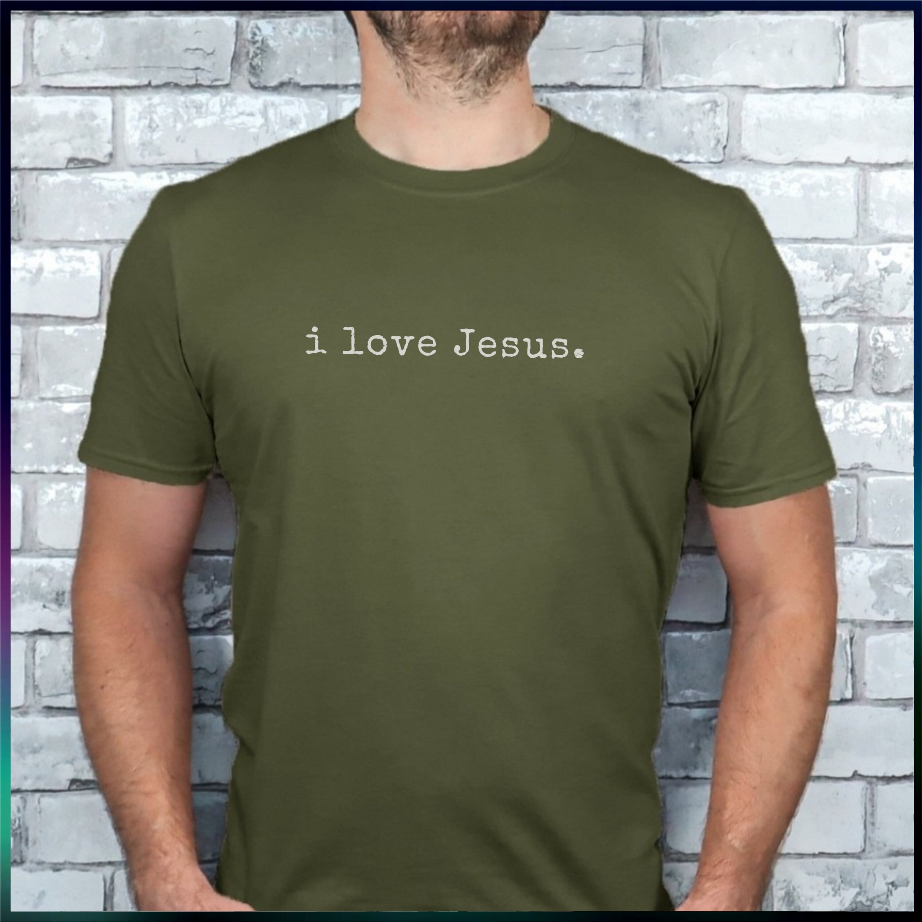 I Love Jesus Shirt, Christian T Shirt, Jesus Tshirt, Christian Shirt for Men, Religious Tee