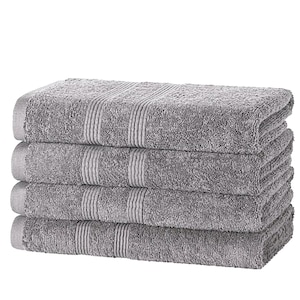 DARWEN STAR Hand Towels - Pack of 4 100% Egyptian Cotton 500 GSM Premier Quality Quick Dry Multipurpose Super Soft & Absorbent 50 x 85 cm
