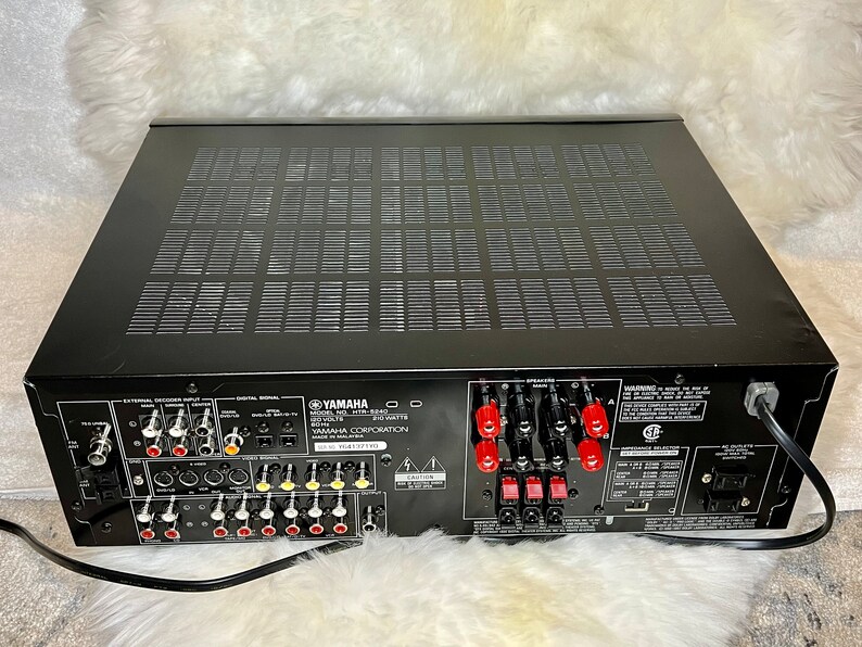 Vintage Yamaha HTR5240 Receiver No Remote Etsy