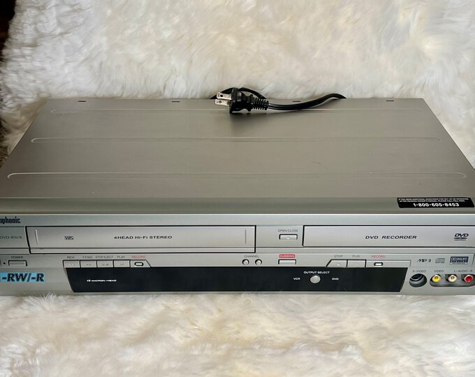 Symphonic VCR/DVD Recorder Etsy