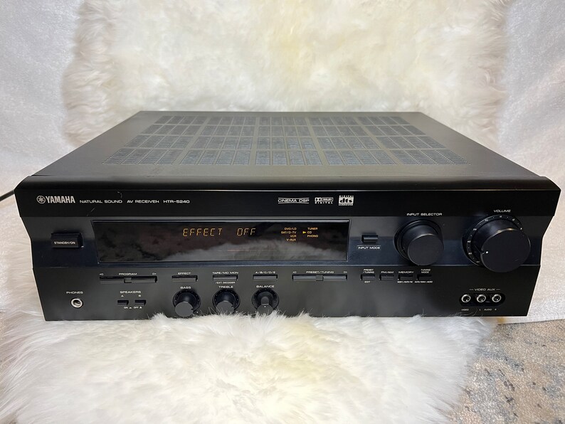 Vintage Yamaha HTR5240 Receiver No Remote Etsy