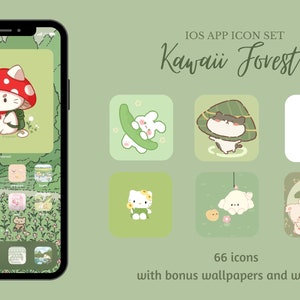 Kawaii Forest IOS/ iPadOS / Android Theme