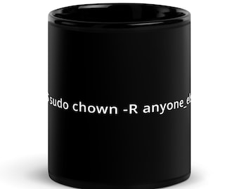 Grappige koffiemok programmeur: cadeau Linux-coder