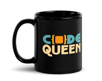 Code Queen Mug: Women in Tech Gift
