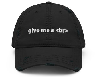 Czapka baseballowa Give Me a Break Czapka programisty Czapka inżyniera oprogramowania Żart