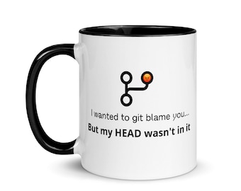 Git Blame Mug Funny Computer Programmer Software Mug