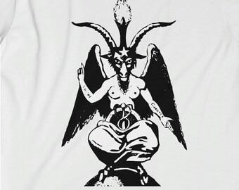 Baphomet Shirt for Satanist Gift for Father's Day Present