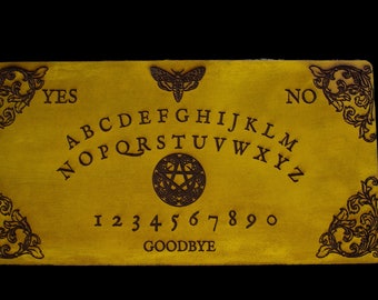 Holz Geisterboard - Death Moth - Wicca Talking Board