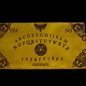 Wood Spirit Board - Death Moth - Wicca Talking Board