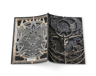 The Devil's Notebook - Blank Journal - Modernes Buch der Schatten
