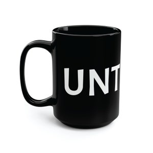 Tazza nera C You N T, 15 once