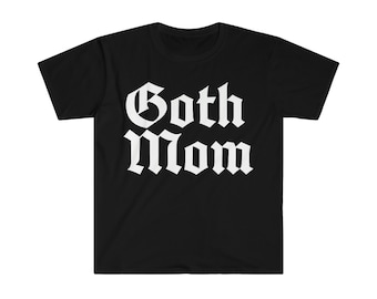 T-shirt mamma gotica, regalo per la festa della mamma, camicia gotica, maglietta madre gotica