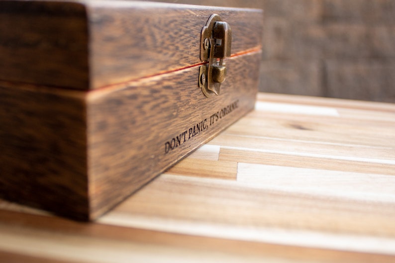 Weed Stash Box Wood Box Marijuana Box Cannabis Stash Box Etsy