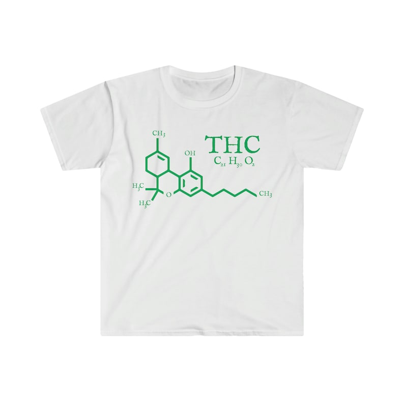Camiseta Divertida Con Estampado De Marihuana - Algodón 90%, Poliéster 10%, Manga Corta, Color Gris, Unisex