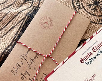 Letter From Father Christmas/Santa Claus, Letter From The North Pole, Personalised Letter From Father Christmas/Santa Claus, Christmas Decor