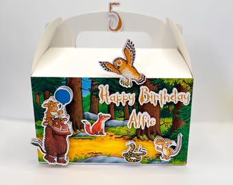 Gruffalo Inspired Gable Box | Woodland Party Favor